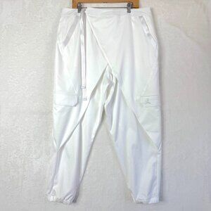 Nike Air Jordan Future Primal Utility Cargo Pants Womens XXL White DA1527-100